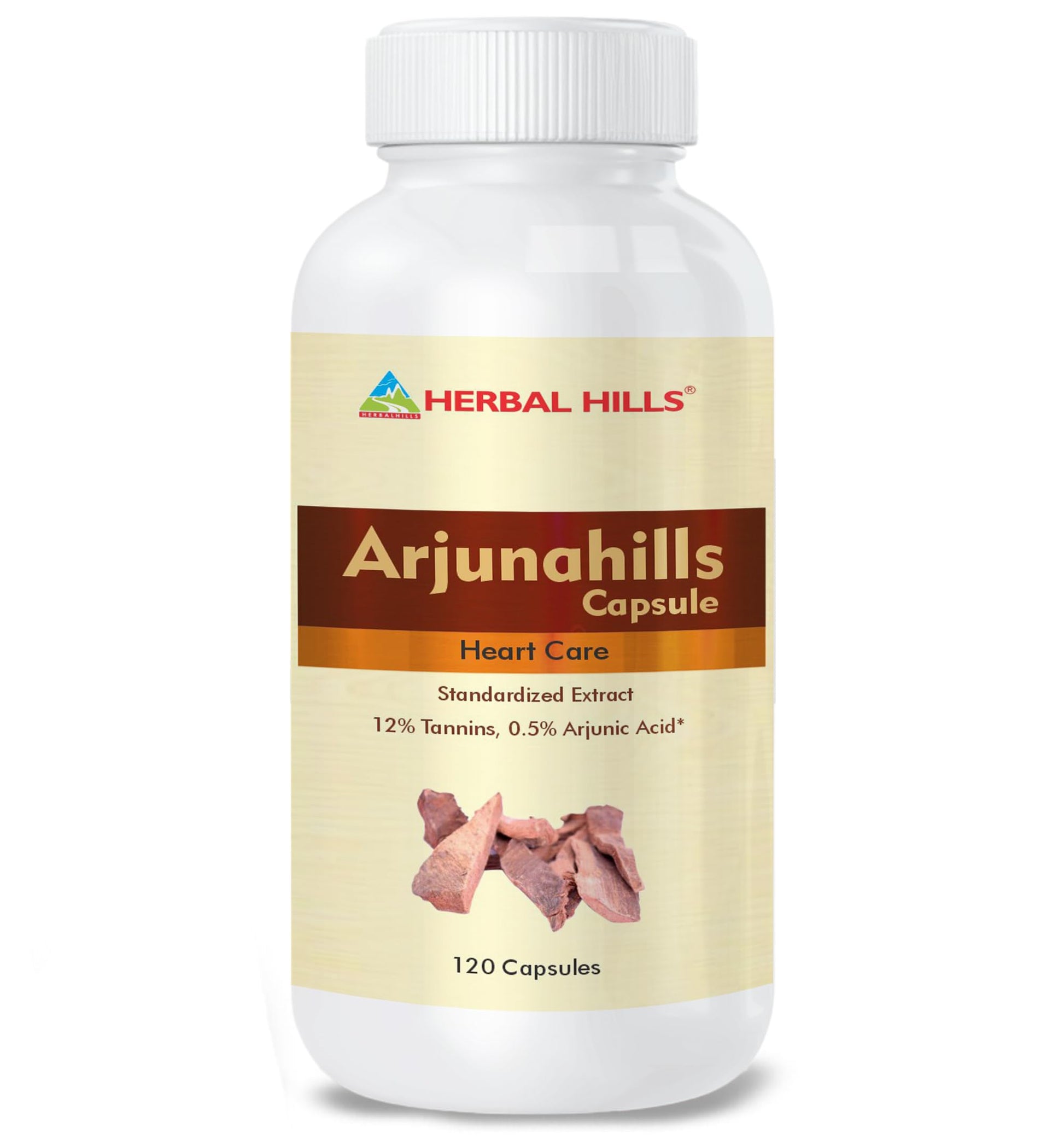 Herbal Hills Arjuna Capsules | 120 Count