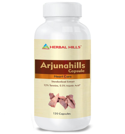 Herbal Hills Arjuna Capsules | 120 Count