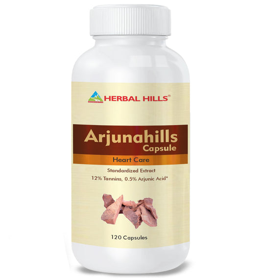 Herbal Hills Arjuna Capsules | 120 Count