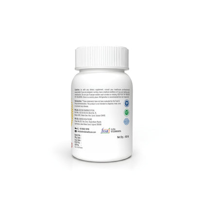 Abheda Healthcare Vitamin D3 K2 Supplement 600 IU D3 | Supports Strong Bones, Heart Health & Immunity | High Bioavailability Softgel Capsules | 60 Softgels