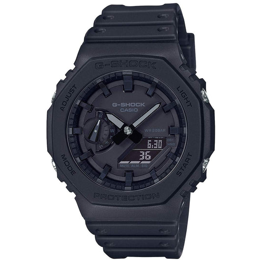 Casio G-Shock Men Black Dial Analog-Digital GA-2100-1A1DR ( G987 )