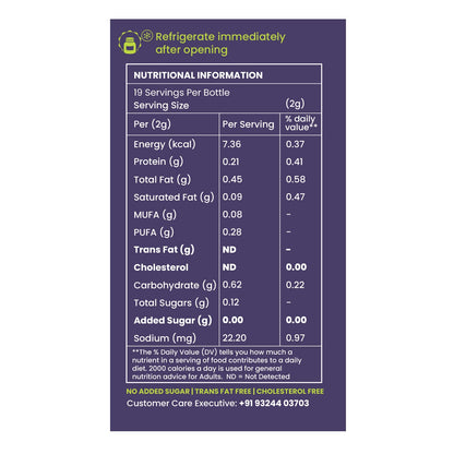 CRISTA Japanese Shichimi Togarashi Seasoning | No Added Sugar | Cholesterol Free | Trans Fat Free | Zero added Colours, Fillers, Additives & Preservatives | 45 gms