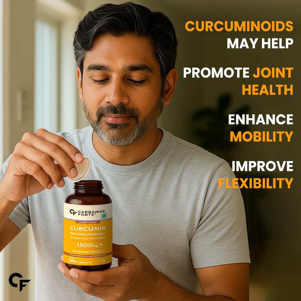 Carbamide Forte Curcumin With Piperine Tablets With 95% Curcuminoids |- image 4