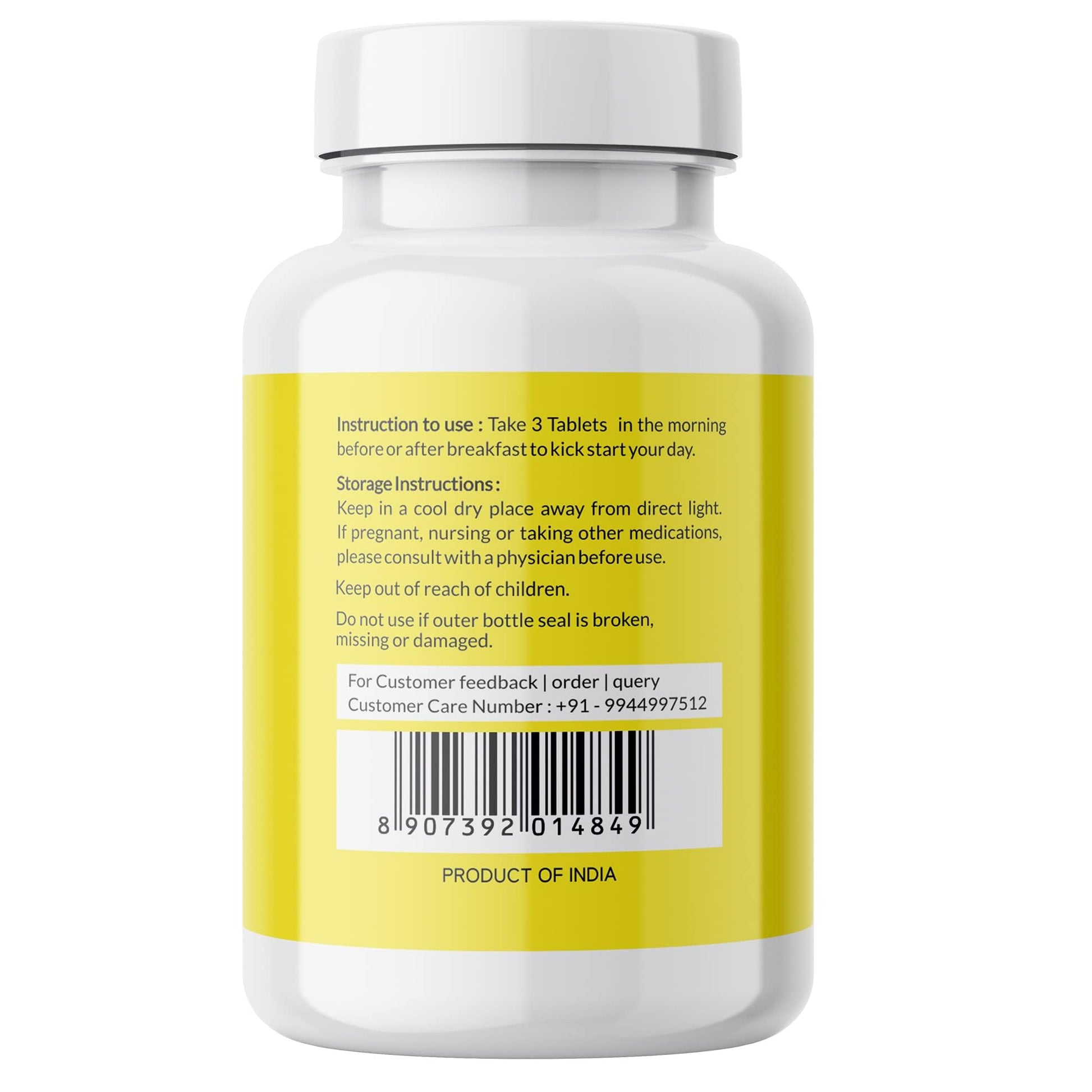 Neemveda Neem Turmeric with Black Pepper 180 Tablets, Made with Pure Tu- image 2