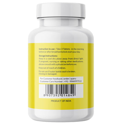 Neemveda Neem Turmeric with Black Pepper 180 Tablets, Made with Pure Tu- image 2