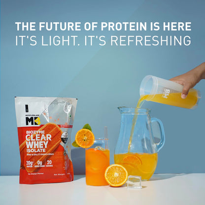 MuscleBlaze Biozyme Clear Whey Protein Isolate | 20g Protein, 92 Calori- image 5