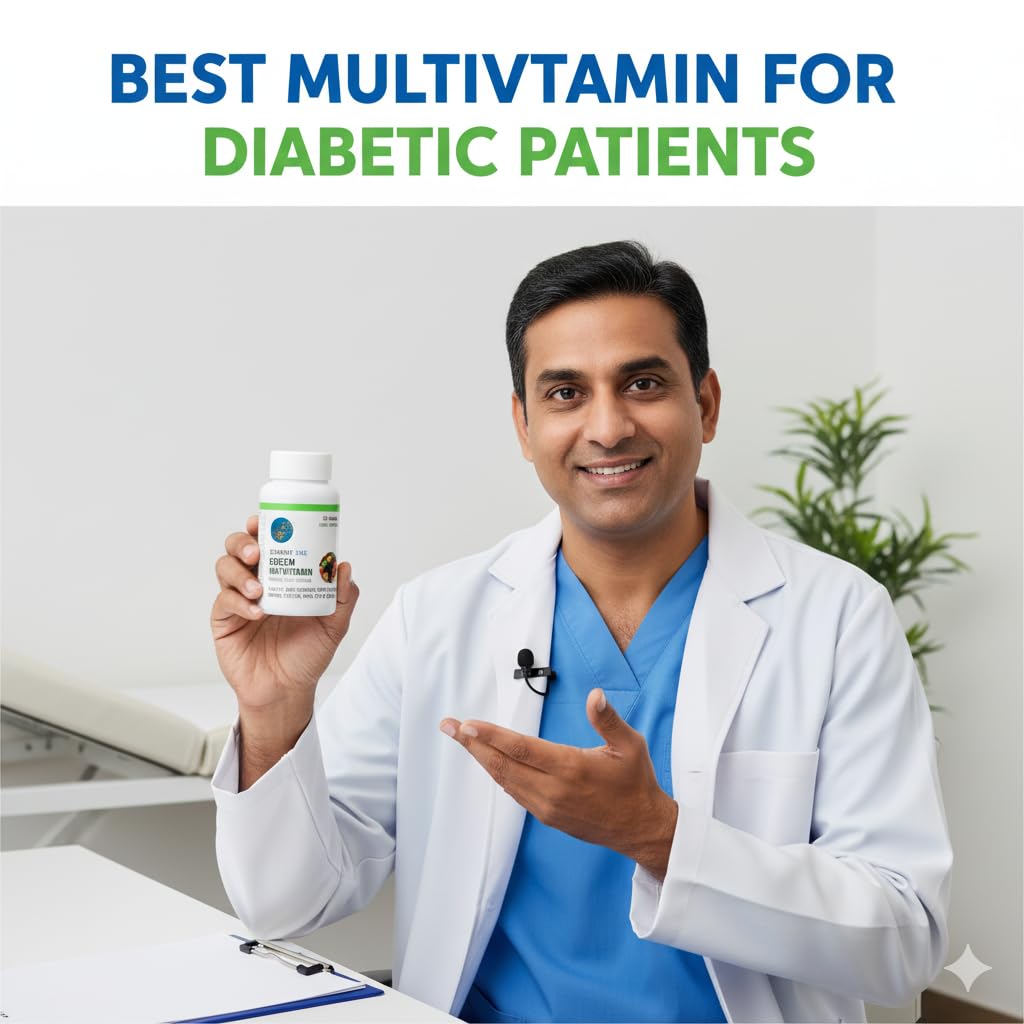 Green Multivitamin Supplement | Plant-Based Vitamins & Minerals with Antioxidant | Sugar-Free Formula | Daily Nutritional Support for Men & Women | Veg Tablets