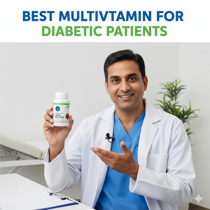 Green Multivitamin Supplement | Plant-Based Vitamins & Minerals with Antioxidant | Sugar-Free Formula | Daily Nutritional Support for Men & Women | Veg Tablets