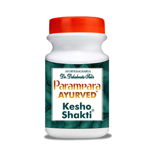 Parampara Ayurved Kesho Shakti Hair Food Capsules for Damage & Hair Fall Problem