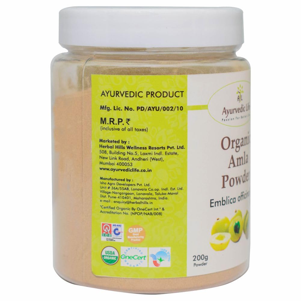 Ayurvedic Life Organic Amla Powder 200 gms