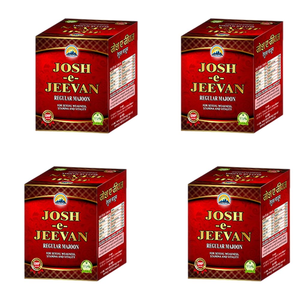 Parvat Healthcare Josh e Jeevan Regular 250gm – Natural Herbal Supplement for Daily Energy & Stamina | Improves Over All Health & Body Wellness (Pack of 1)