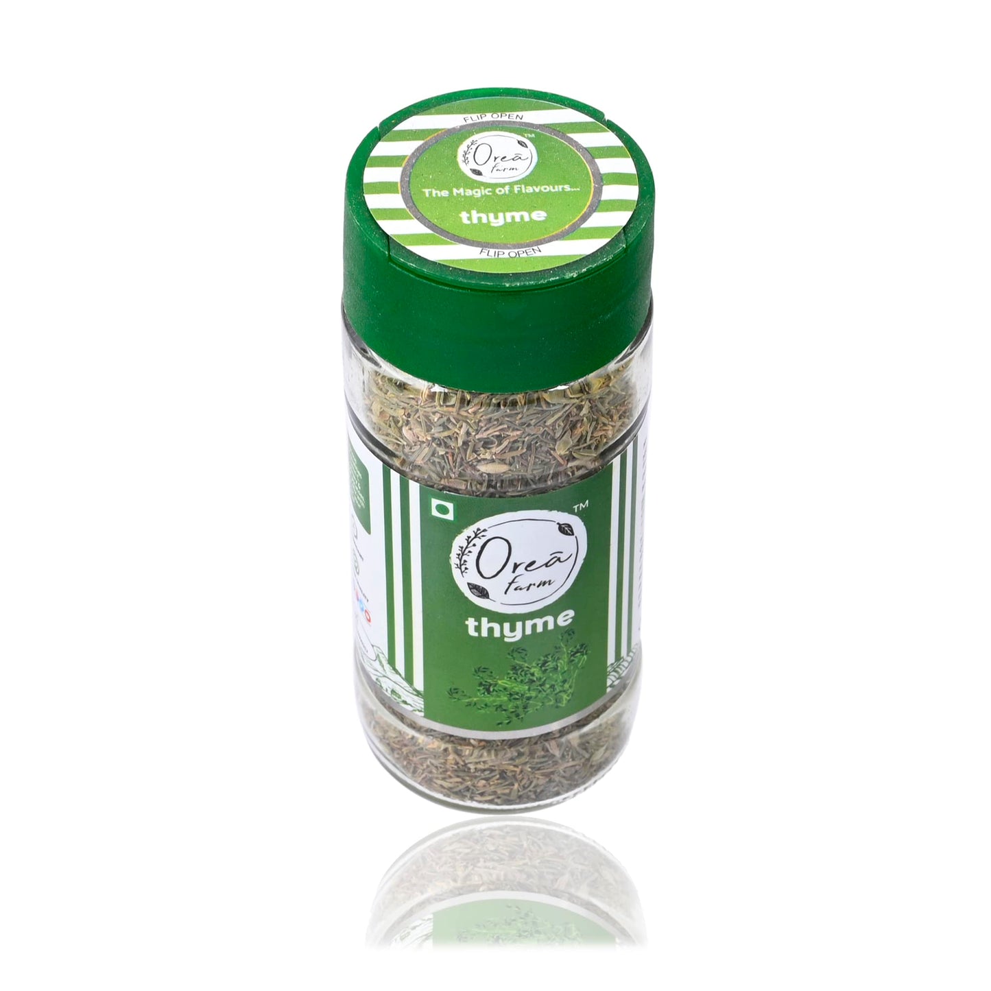 Orea Farm Dried Thyme Leaves 31g, Thyme Herb for Seasoning, Herbal Tea & Italian Cuisine