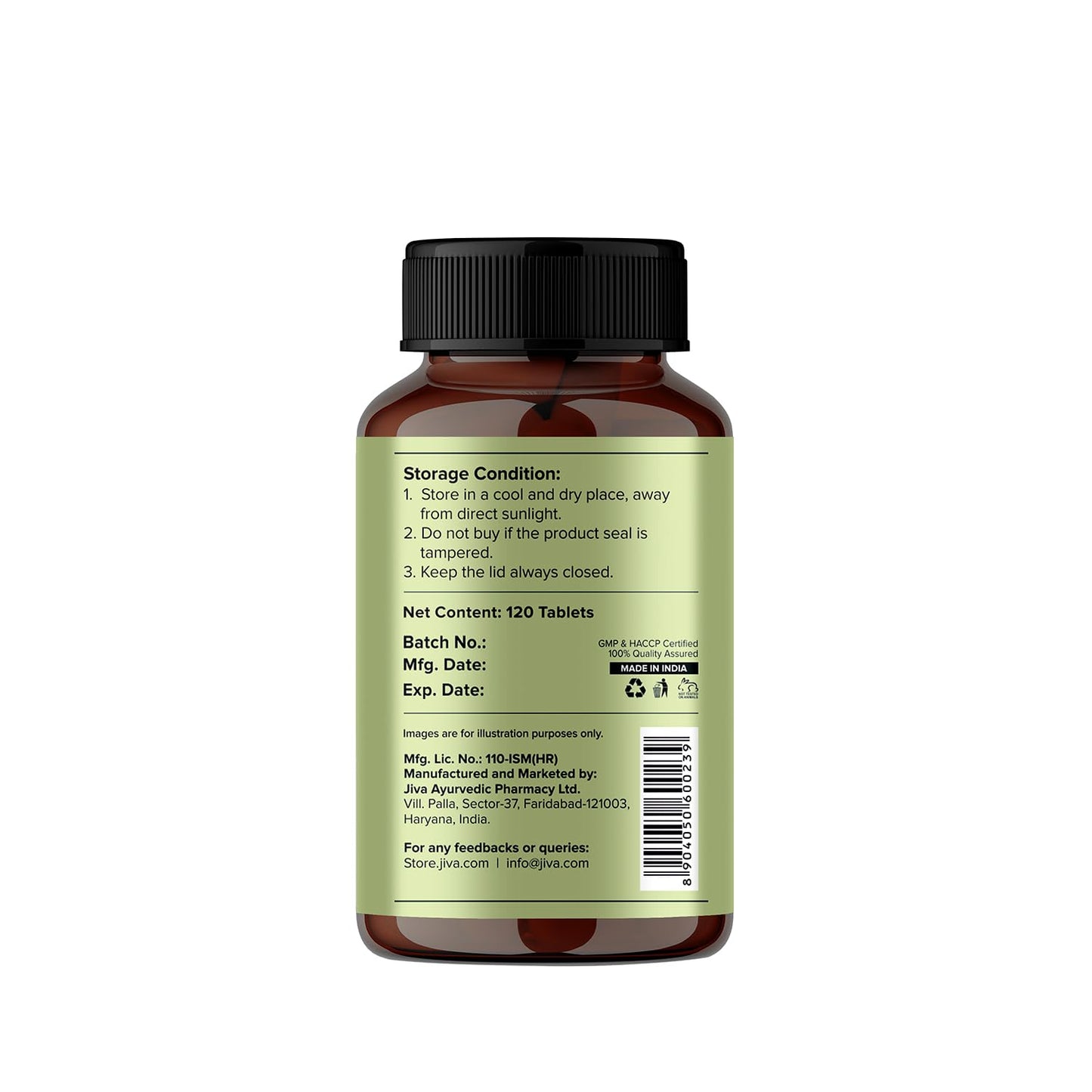 Jiva Ashwagandha Tablet | 100% Ayurvedic Formulation for Immunity And E- image 5