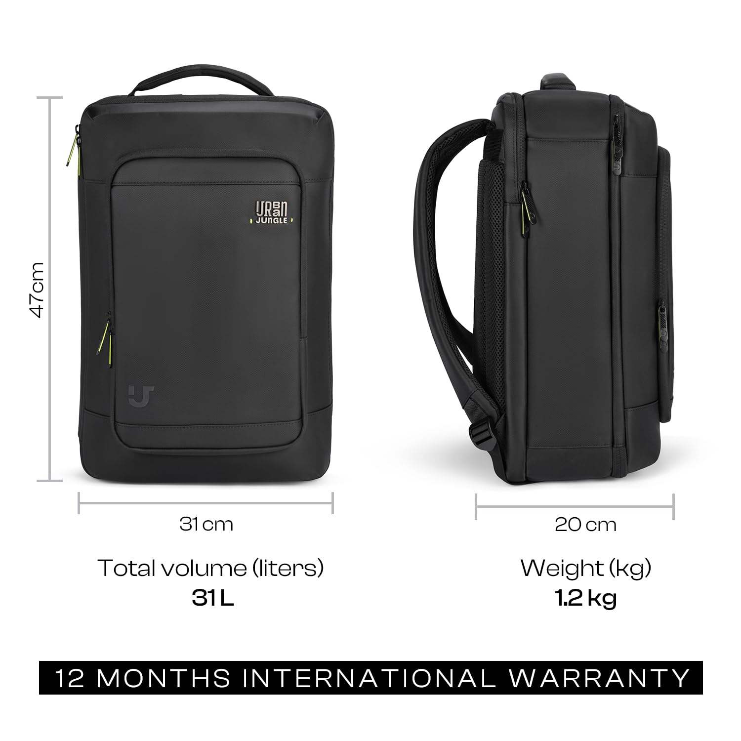 Urban Jungle by Safari, The Nomad, Overnighter | 31L Capacity | Packs l- image 6