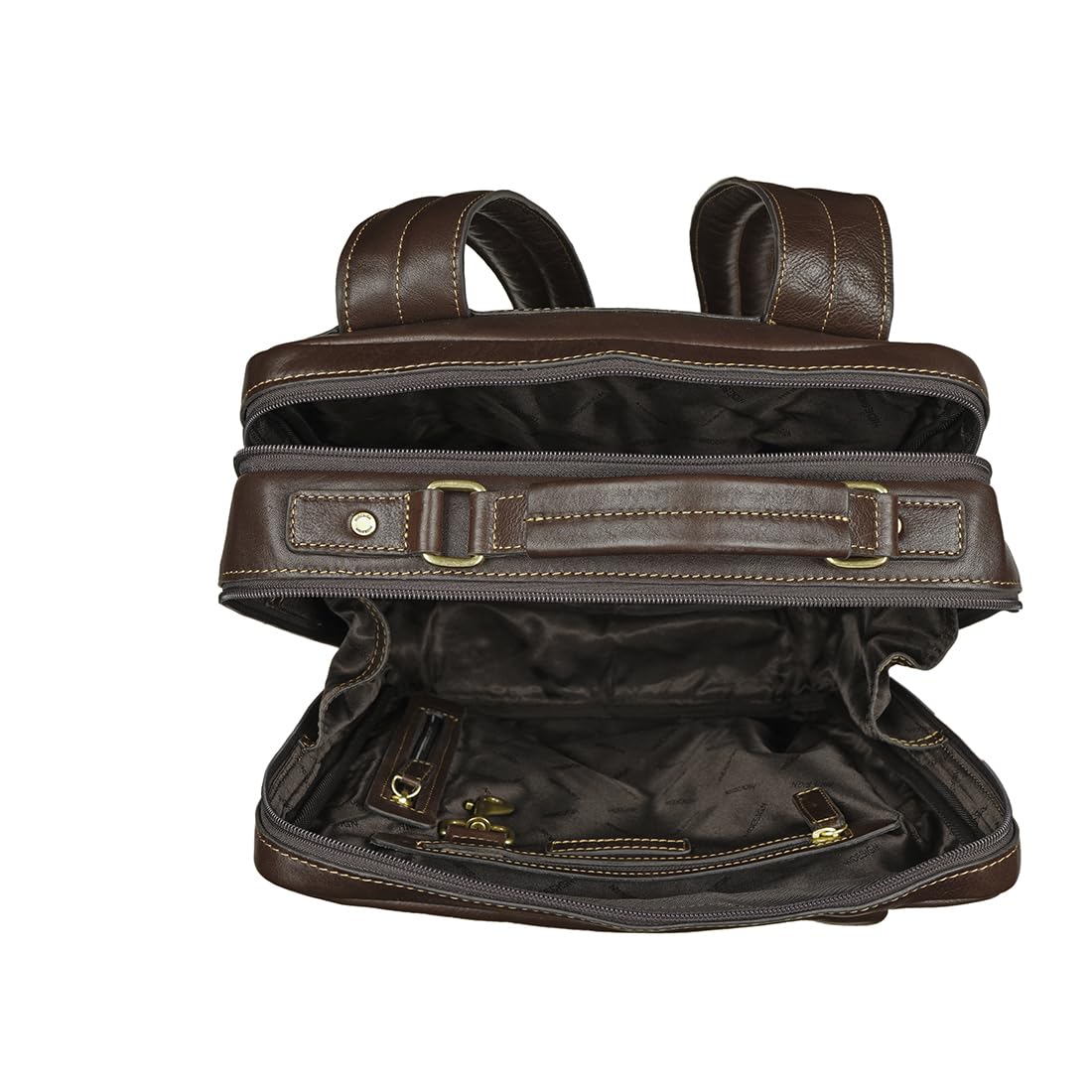 Hidesign Gitano 02 Dark Brown Men Backpack - L