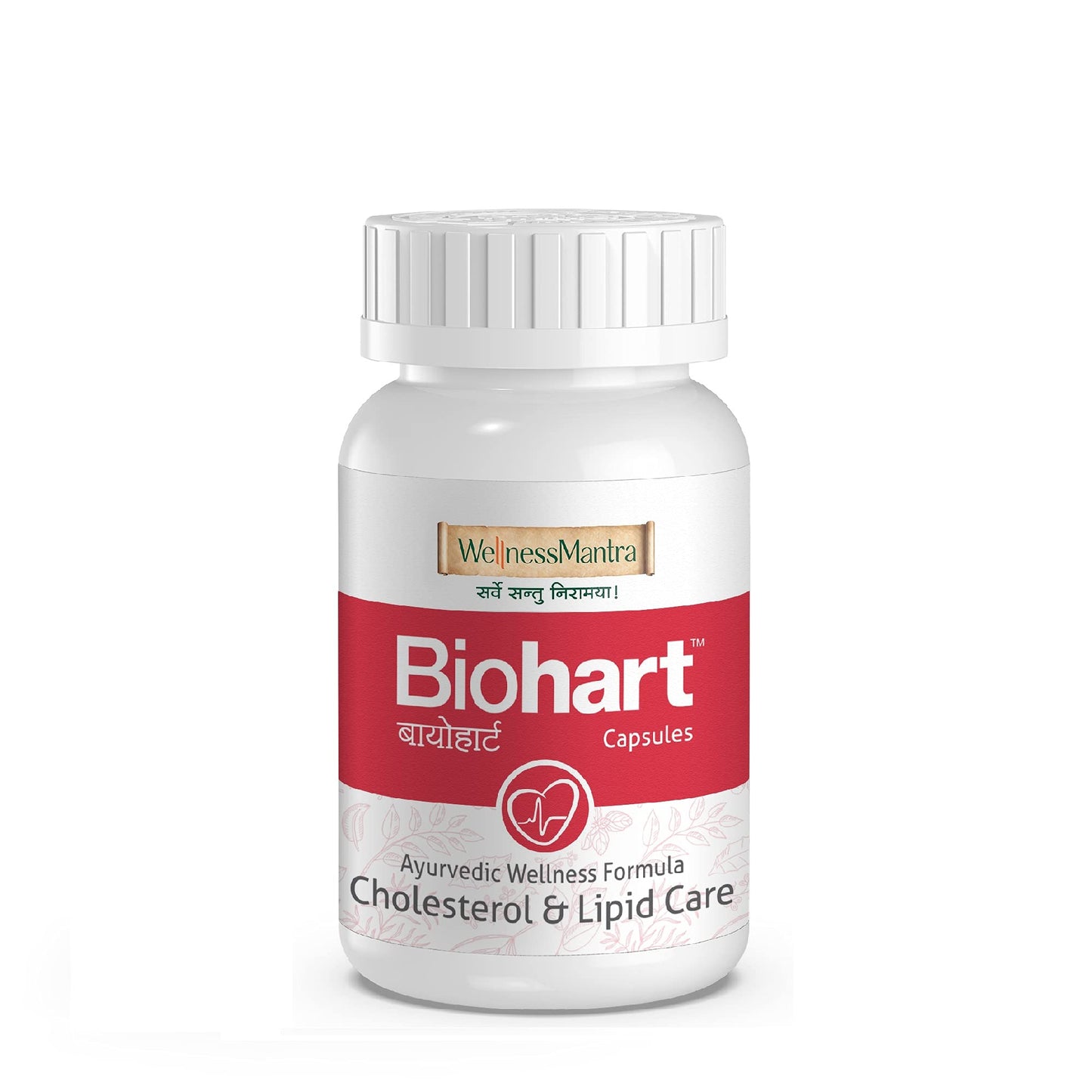 Wellness Mantra BioHart for Heart Health and Cholesterol Care | Helps Lower Trig