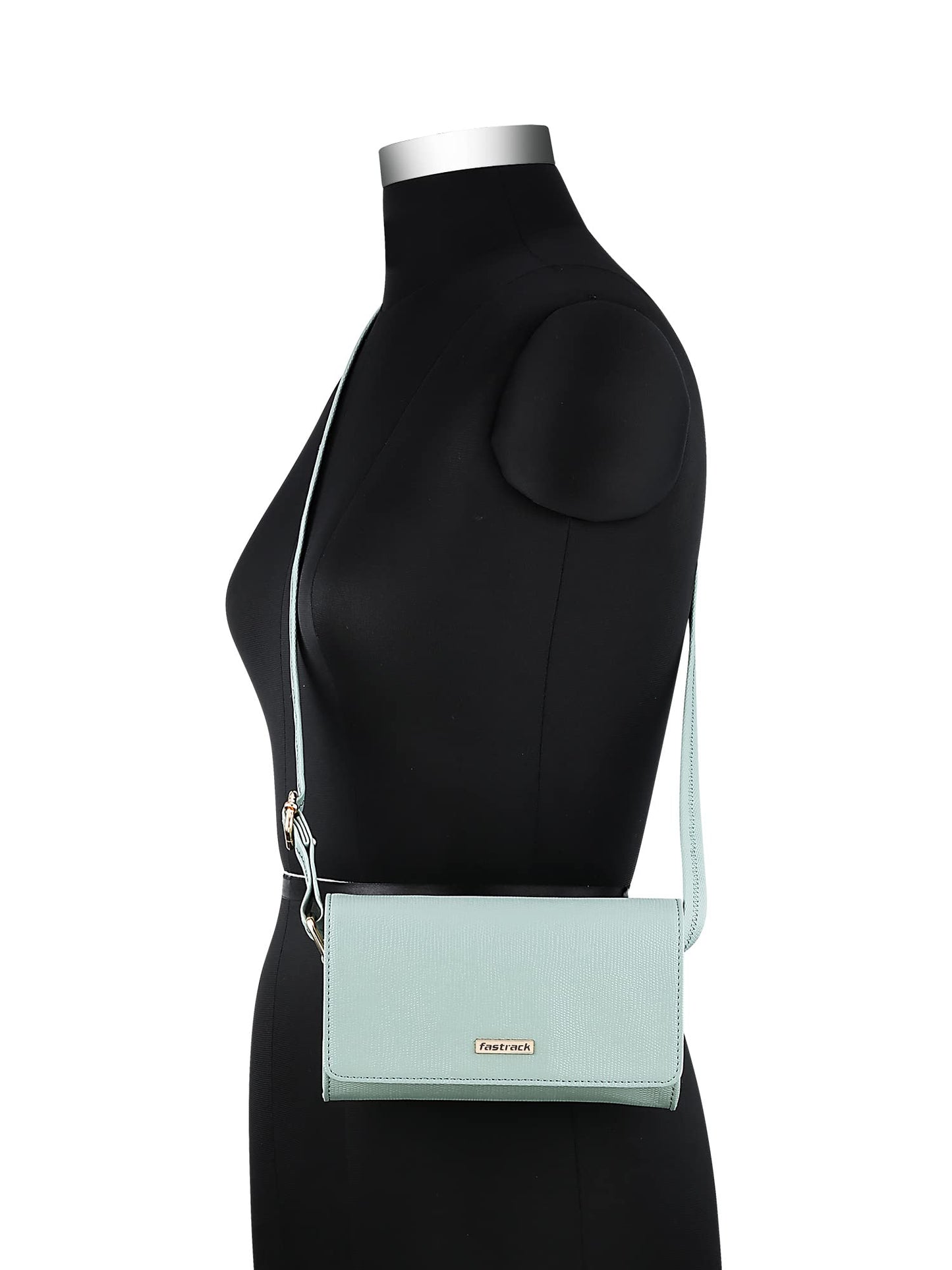 Fastrack Mexica Green Clutch