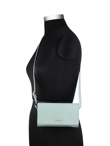 Fastrack Mexica Green Clutch