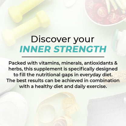 INSTRENGTH-EYE HEALTH (PEOPLE'S TRUSTED BRAND) - IMPROVE VISION & SOLVE EYE PROBLEMS & REDUCE THE RISK OF CATARACTS (VEG)-NO SIDE EFFECTS