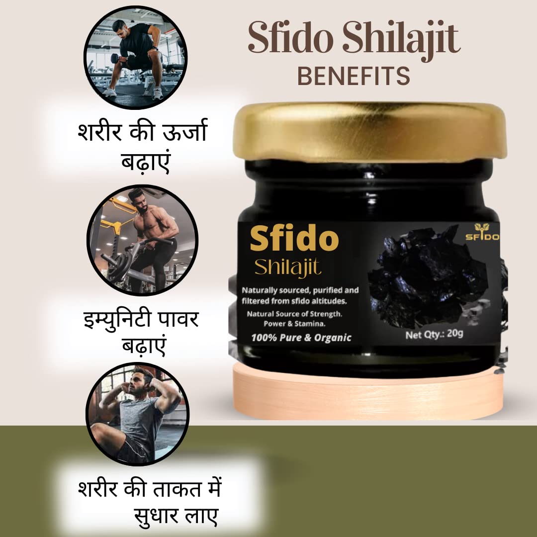 Sfido | Body Immunity Booster | Stamina Power | Men's Strength Energy | Ayurvedic Product | (30) Pack of 1