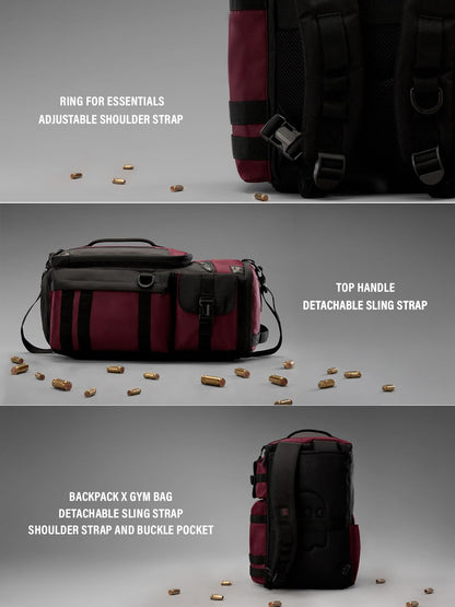 The Souled Store Deadpool: Maximum Effort Gear Backpacks | Official Marvel Merchandise | Premium Water-Resistant Laptop Bag | Durable Urban Travel Rucksack for Men & Women