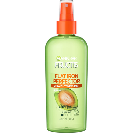 Garnier Fructis Style Flat Iron Perfector Straightening Mist, 6 oz. (Packaging M