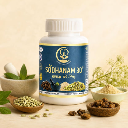 SODHANAM 30 Ayurvedic Gut Health Powder | Digestive Support, Natural Detox, Bloating Relief & Bowel Wellness | Herbal Formula