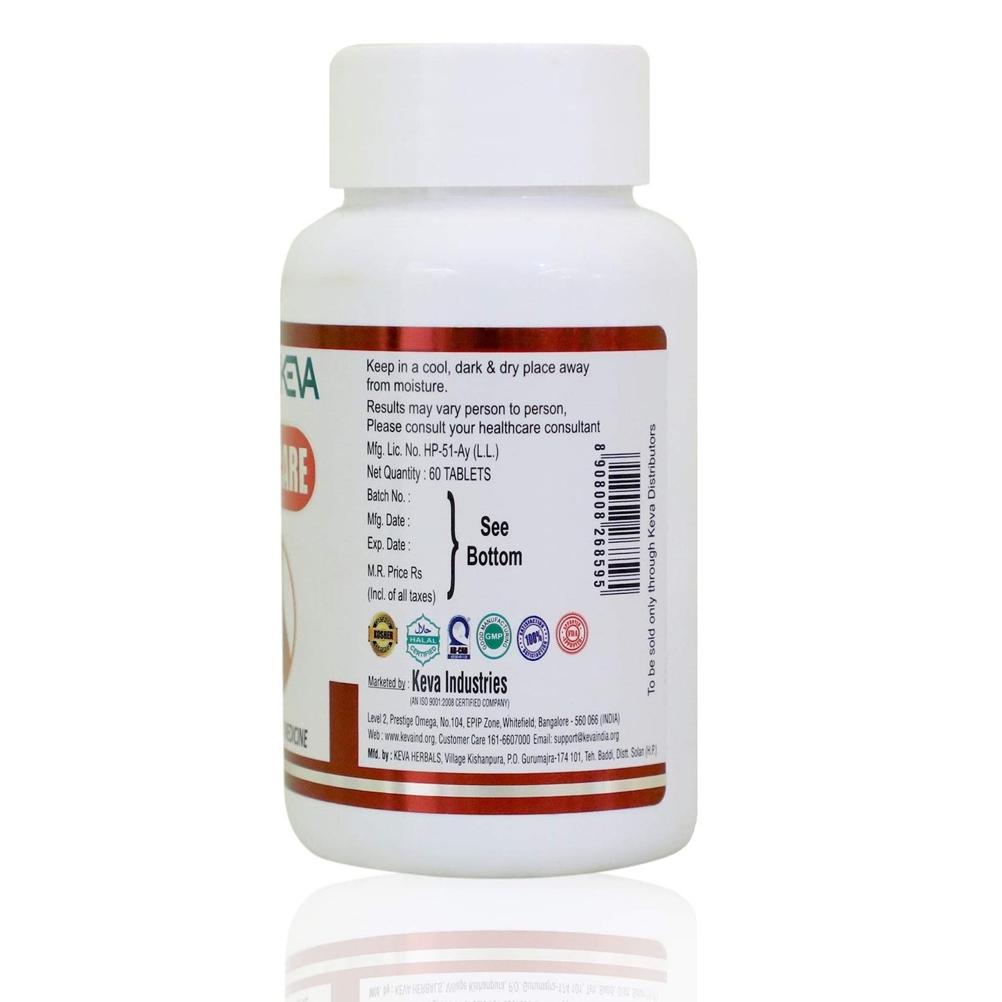 Keva Thyroid Care Tablets - Supports Thyroid Hormone Function, Healthy- image 6