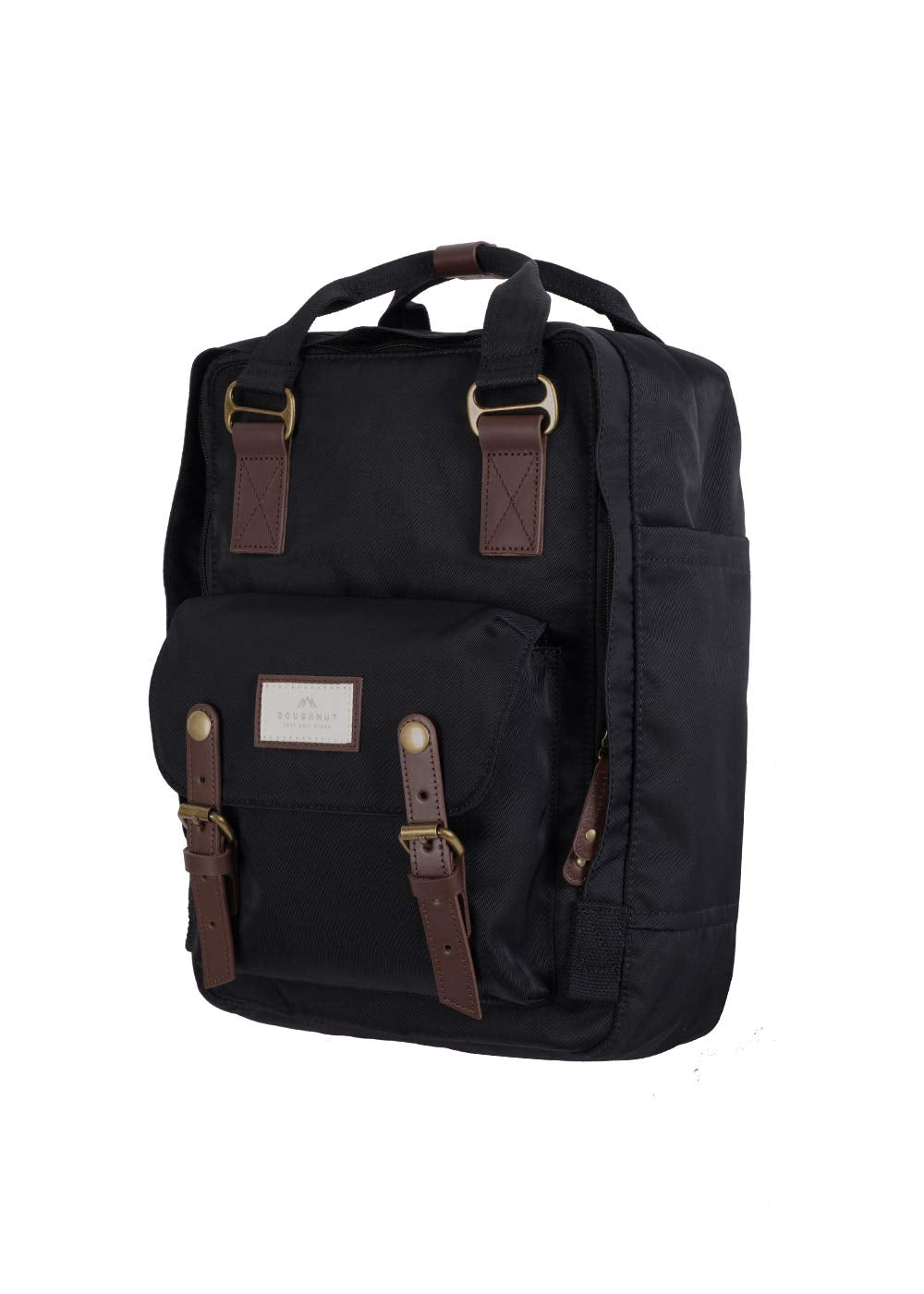 Doughnut Macaroon Laptop Backpack One Size Black- image 3