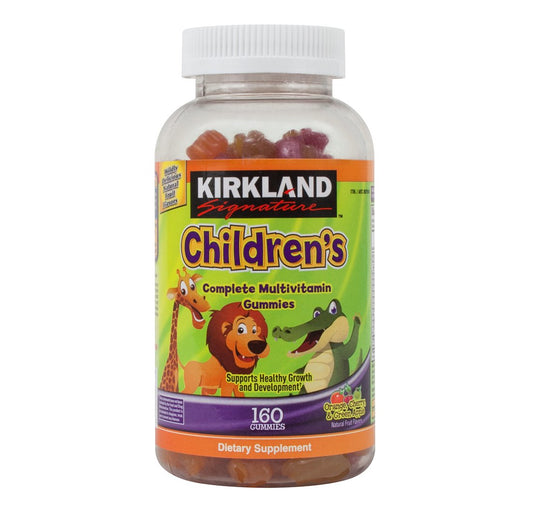 KIRKLAND CHILDREN'S COMPLETE MULTIVITAMIN GUMMIES 160 Gummies