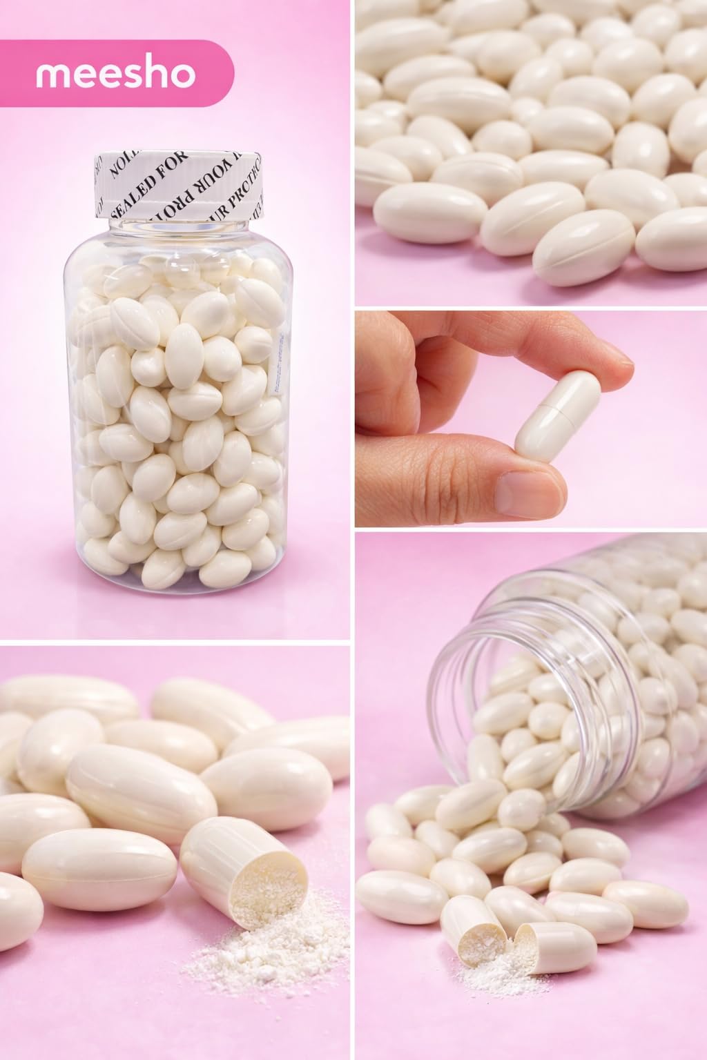 Skin Whitening Capsules, 200 Count