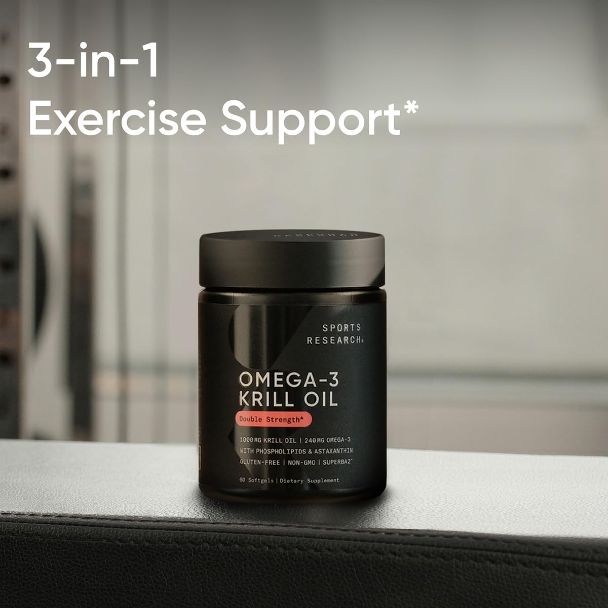 Sports Research Omega-3 Krill Oil 30 Softgels