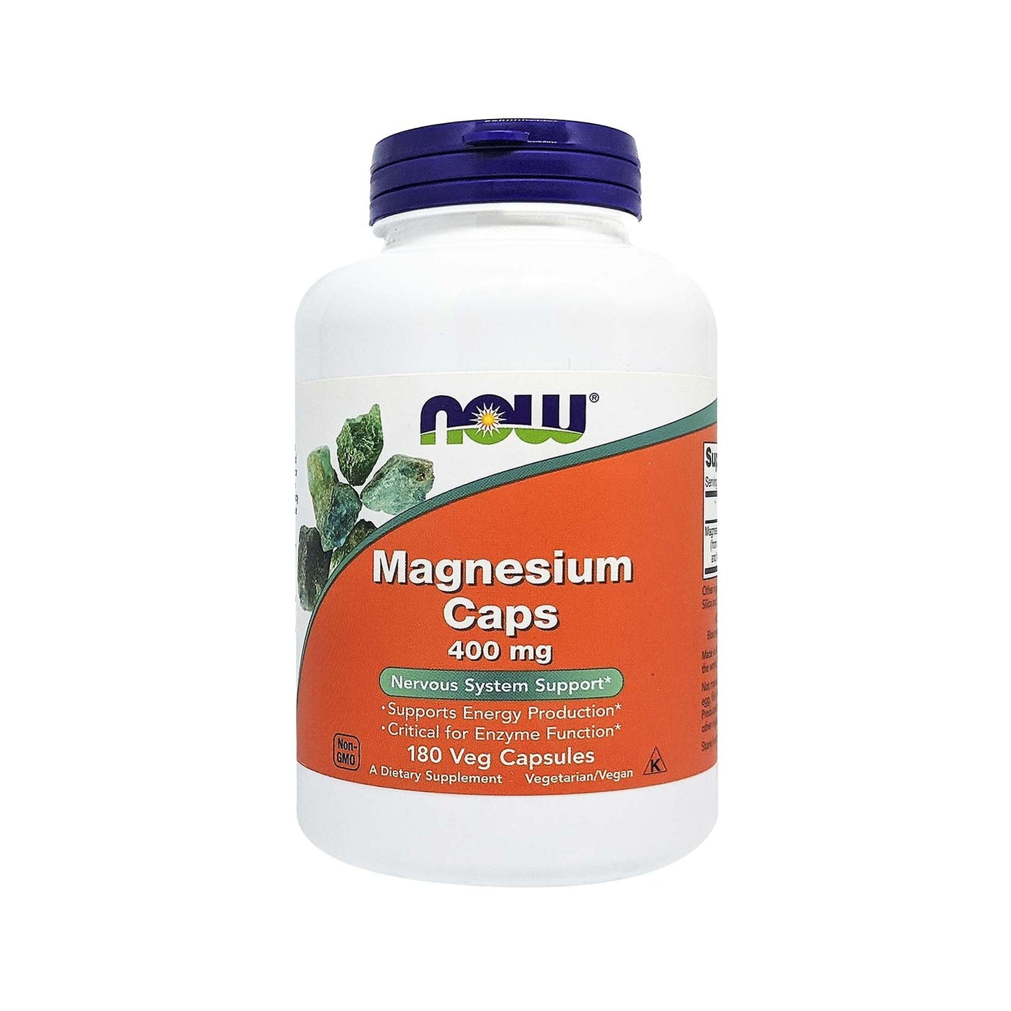 Now Foods Magnesium Capsules 400 mg - 180 Capsules