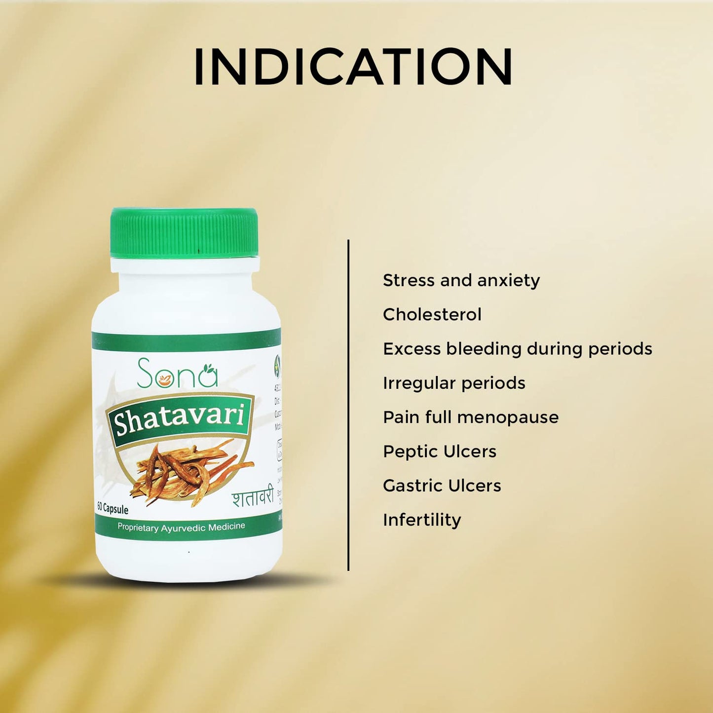 Sona Health Care Shatavari Capsules (Pack of 2)