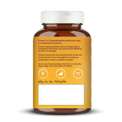 VedikRoots Curcumin Tablets with Piperine and 95% Curcuminoids | Anti-inflammatory Supplement for Adults | Turmeric, Ginger & Black Pepper | 60 Veg Capsules