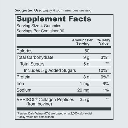 Vital Proteins Collagen Gummies, 2.5g of Clinically-Tested Collagen for- image 6