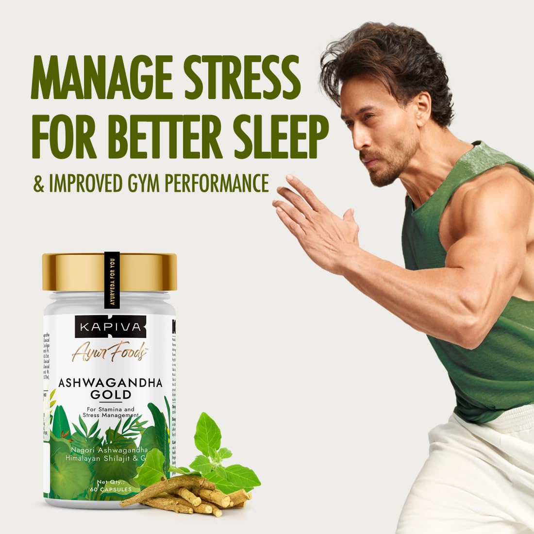 Kapiva Ashwagandha Gold 60 Caps |183rd day Nagori Ashwagandha | 5% With- image 5