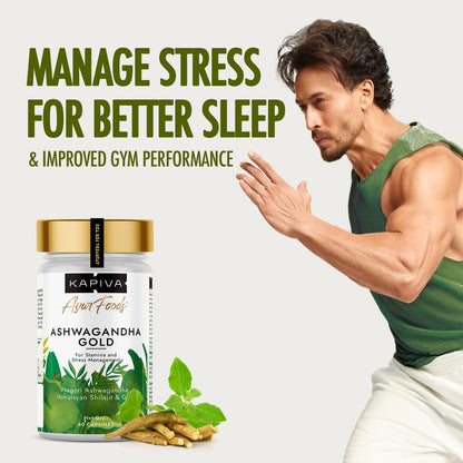 Kapiva Ashwagandha Gold 60 Caps |183rd day Nagori Ashwagandha | 5% With- image 5