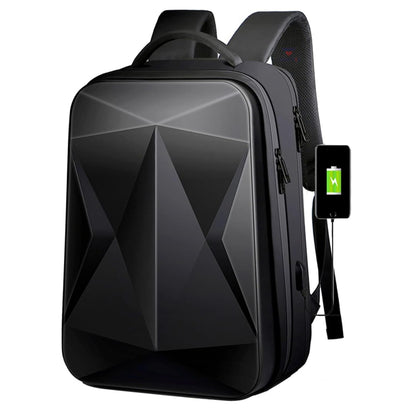 TOURTIER Hard shell Business Travel Laptop Backpack with USB Charging Port Daypa