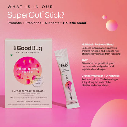 The Good Bug Good Down There SuperGut Powder for Women|Pre & Probiotic- image 6