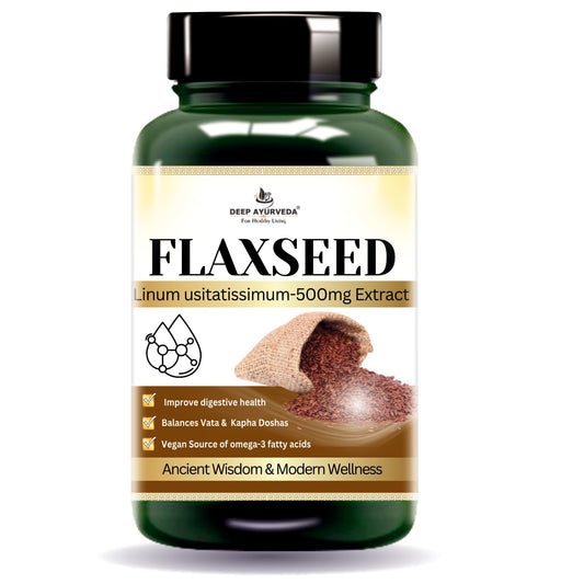 Deep Ayurveda Flex Seed Vegan Capsules
