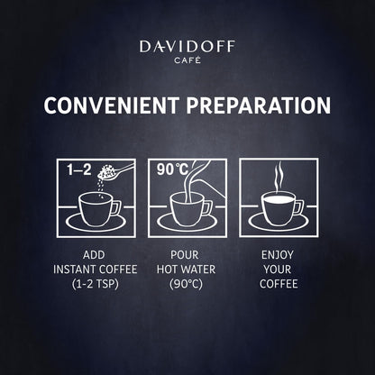 Davidoff espresso 57 Dark & Chocolatey Instant Coffee, 100% Arabica 100g (From Germany)
