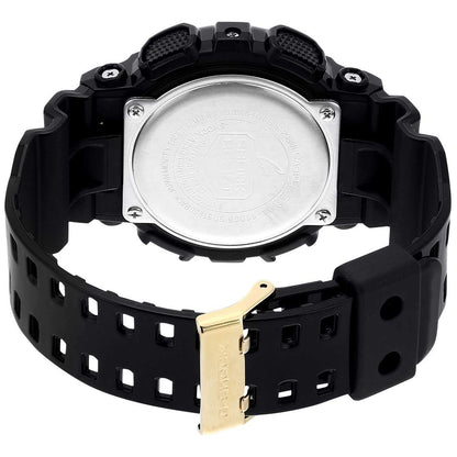 Casio G-Shock GA-110GB-1ADR Black & Gold Analog-Digital Dial Black Resin Strap Men's Watch Shock and 200M Water Resistant G339