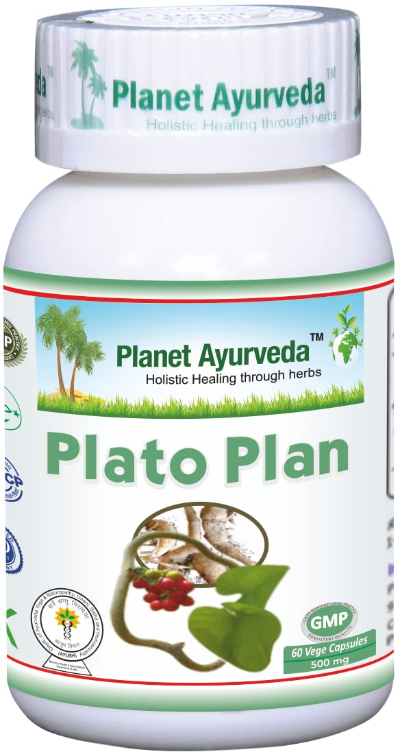 Planet Ayurveda Plato Plan Capsules