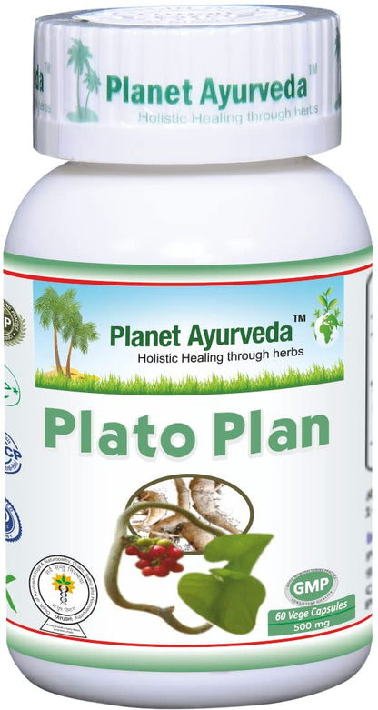 Planet Ayurveda Plato Plan Capsules