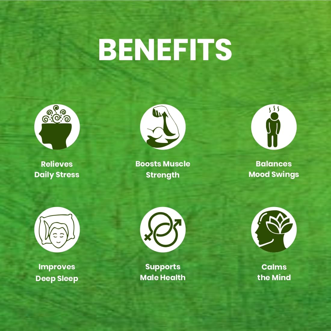 Uma Ayurveda Organic Ashwagandha Capsules for Men | Helpful Release Str- image 3