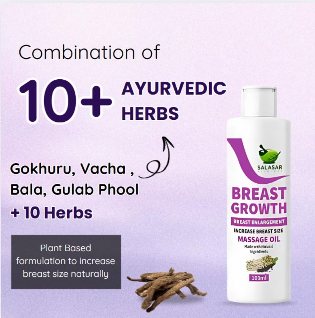 Salasar Ayurveda Natural Health Support Capsules 100% Pure & Natural | Made For Womeen's Health & Well.ness | 30 Capsules