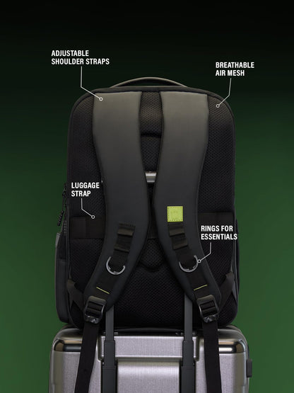 The Souled Store Ben 10: Omnitrix Backpacks | Official Cartoon Network Merchandise | Premium Water-Resistant Laptop Bag with Iconic Graphic | Durable Urban Travel Rucksack for Men & Women