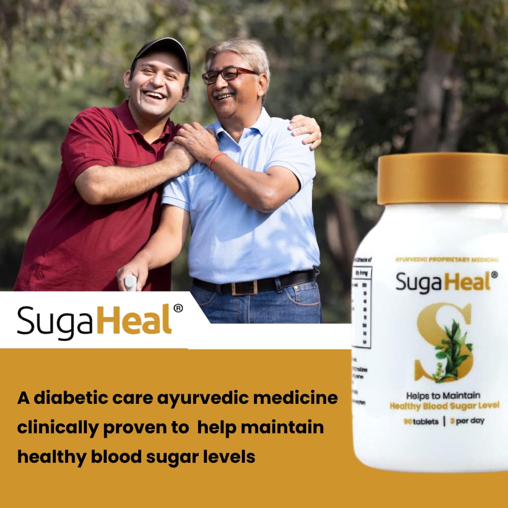 SugaHeal (90 tablets) – Diabetes Care Tablets | Ayurvedic product | Cli- image 8