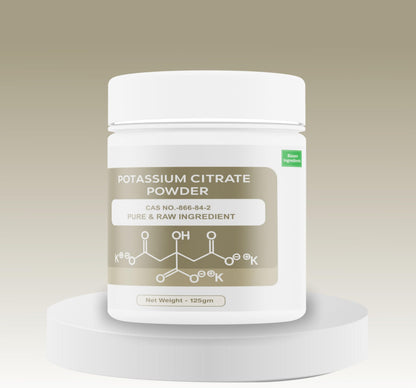 Potassium Citrate Powder by Bioven Ingredients, Non-GMO Supplement, No Preservatives, Essential Mineral, Supports Electrolyte Balance and Normal pH